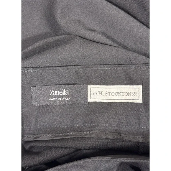 Zanella Black Wide-Leg Pants - Picture 11 of 15